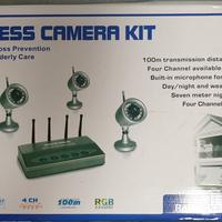 Video sorveglianza kit con 4 videocamere