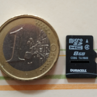 Scheda di memoria micro sd 8GB