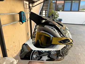 Casco AGV taglia M + Maschera UfoPlast