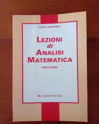 Lezioni di Analisi matematica 2 - Carlo Miranda