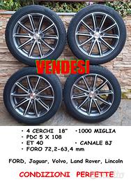 4 cerchi 18"