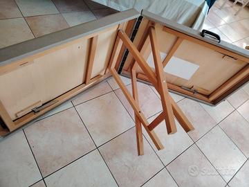 lettino da massaggio pieghevole 