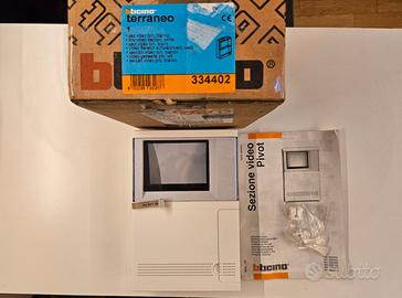 BTICINO 334402 -  Sezione video b/n bianco