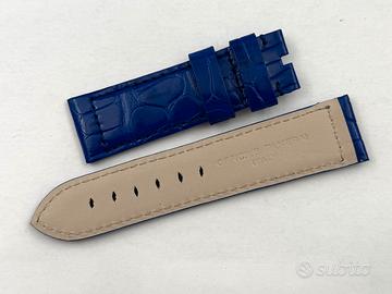 Cinturino Officine Panerai Alligatore Blu 24/22mm