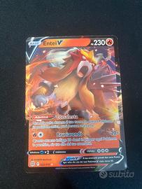 Carta pokemon entei V