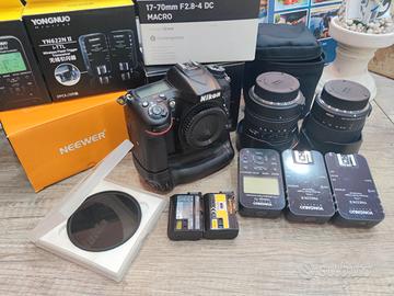 Set Reflex Nikon D7200 Completo – Stato da Vetrina
