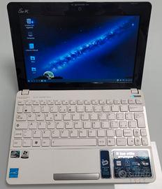 EeePC 10” SSD 120GB Linux pronto uso