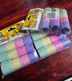 3 confezioni di stelle filanti