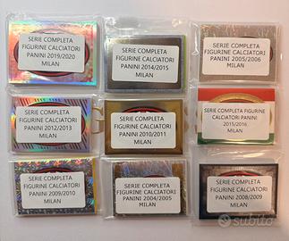 Calciatori panini figurine Serie complete MILAN