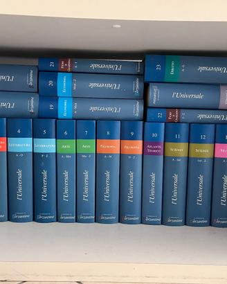Enciclopedia l’universale Le Garzantine