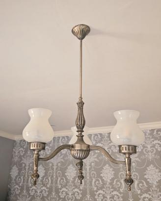 Lampadario a 3 luci