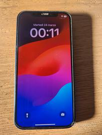 Iphone 12  128 gb  colore blue