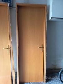 Porte per interni colore legno noce