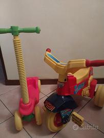 Triciclo e monopattino 
