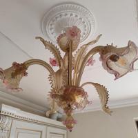 Lampadario vetro di Murano