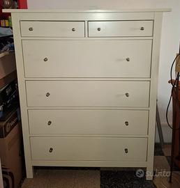 HEMNES Cassettiera con 6 cassetti