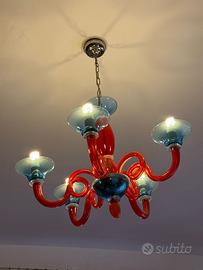 Lampadario di murano