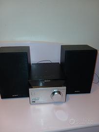 mini Hi-Fi Sony senza telecomando 