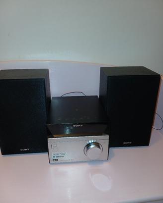 mini Hi-Fi Sony senza telecomando 