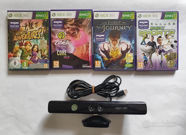 Kinect con 4 giochi per Xbox 360
