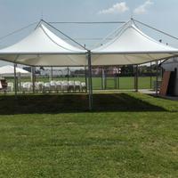 Chiosco gazebo 3x3 professionale certificato nuovo