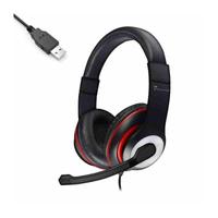 CUFFIA CON MICROFONO USB TECHMADE TM-SW799-USB