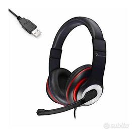 CUFFIA CON MICROFONO USB TECHMADE TM-SW799-USB
