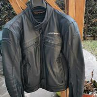 Giacca uomo in pelle, taglia 46 (S)