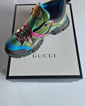 Gucci Flashtrek multicolor EU45.5 + Box e sacca