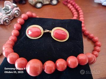 parure corallo 