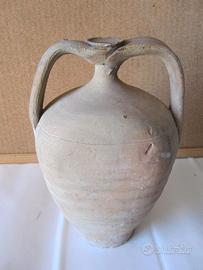 Anfora antica Sicilia in terracotta bummulu vaso