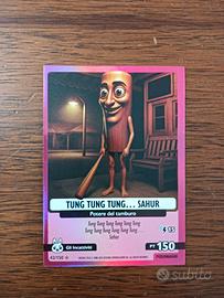 Tung Tung Tung sahur brainrot card