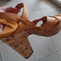 Eva Kent Sandali Zeppa-Tacco Sughero, Tg40