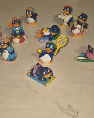 Sorprese kinder pinguini.  Anni 90-2000 
