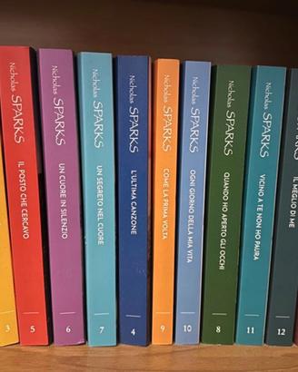 Collana libri nicolas sparks