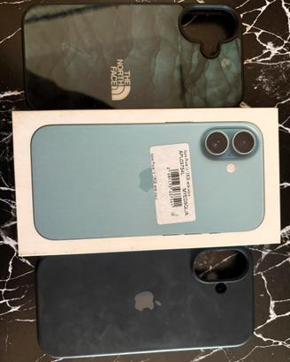 iphone 16, 128gb , verde acqua