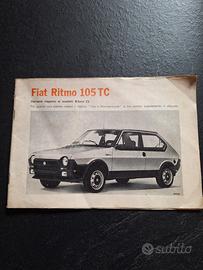 Libricino Fiat Ritmo 105 Tc