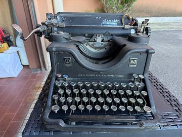 Macchina da scrivere d’epoca Olivetti M40 1938