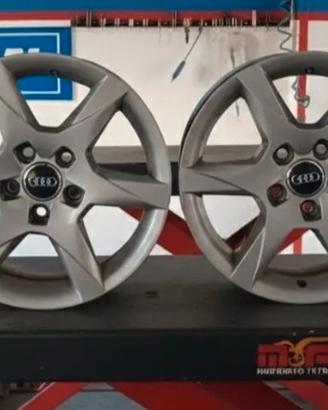 Cerchi in lega 16" Audi VW Golf T-Roc A4 A6 5x112 