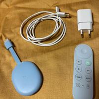 Google Chromecast 4K AZZURRO