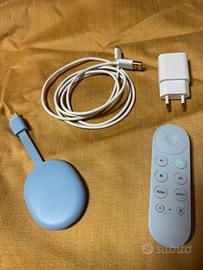 Google Chromecast 4K AZZURRO