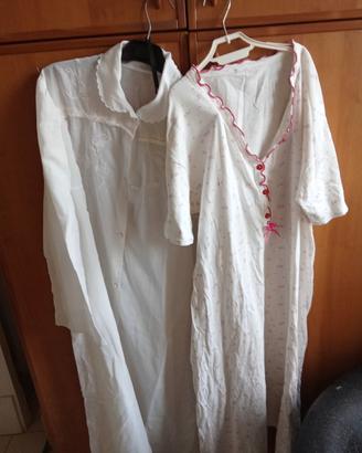 Due camicie da notte donna