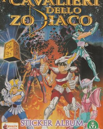 STICKER ALBUM FIGURINE I CAVALIERI DELLO ZODIACO 
