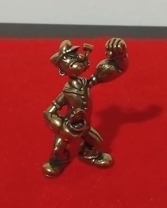 Statuetta : Braccio di Ferro in ottone pieno/5 cm