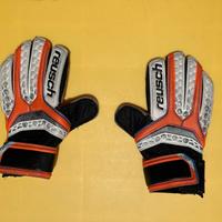 Guanti da calcio portiere, marca Reusch, 6Y