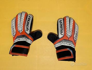 Guanti da calcio portiere, marca Reusch, 6Y