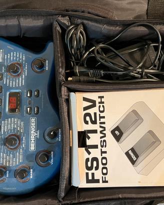 Behringer vamp 2 amplificatore virtuale pedaliera