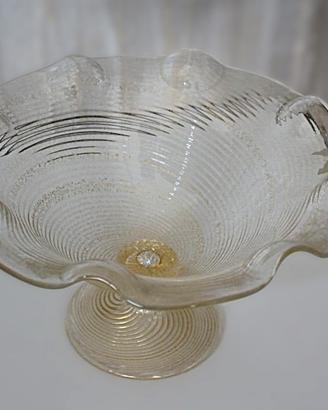 centrotavola in vetro di Murano