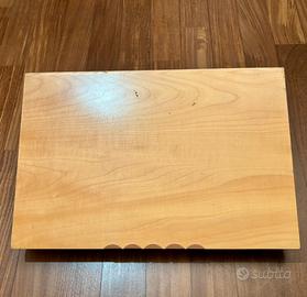 Leggio da tavolo in legno ciliegio 45x30