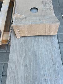Stock di pavimento in gres effetto legno 20x120
